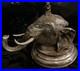 Rare_Antique_Silver_Elephant_Inkwell_with_Bronze_Flautist_Monkey_01_ow