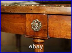 Rare Antique Spanish Early 19th Century Brasero Firepit Table Removable Dish