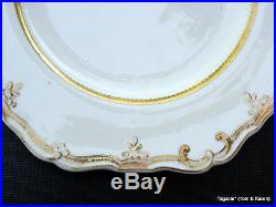 Rare Antique Spode Felspar Porcelain Early 19th Cent0.5 Dinner Plates 9 1/4