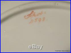 Rare Antique Spode Felspar Porcelain Early 19th Cent0.5 Dinner Plates 9 1/4