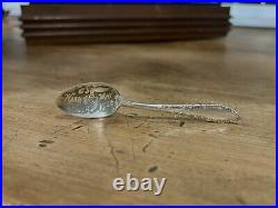 Rare Antique Spoon, WA. D. C, 1900 Early Historic USA Inscribed By Hand
