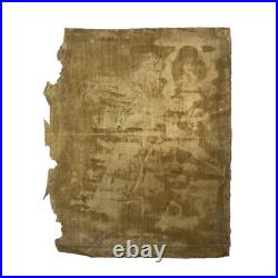 Rare Antique Tibetan Buddhist Thangka Arhat Painting Monastic Sage Early 19th C