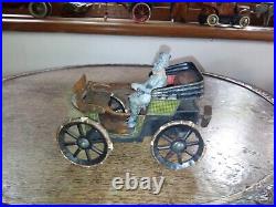 Rare Antique Toy Car 1899 Vis-a-vis Gunthermann Germany Tinplate Tin Wind Up