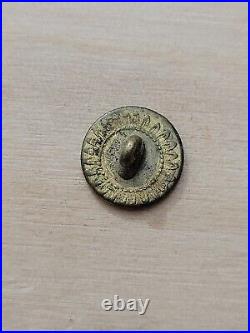 Rare Antique US Button, Early 1800's, Patriotic Button E Pluribus Unum, Coin