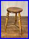 Rare_Antique_Victorian_Solid_Elm_Lace_Makers_Stool_01_xxds