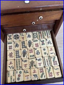 Rare Antique Vintage Mahjong Set early 1920's Rare Antique Vintage Mahjong Set early 1920's