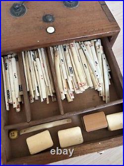 Rare Antique Vintage Mahjong Set early 1920's Rare Antique Vintage Mahjong Set early 1920's