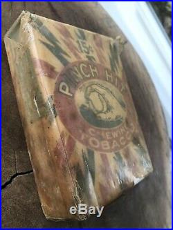 Rare Antique Vtg Sealed Bag Early 10s-20s PINCH HIT Baseball Tobacco Pack NOS