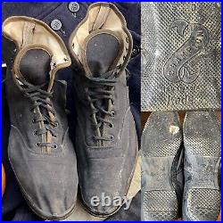 Rare Antique WW1 VTG Early 1910s Keds Champion Athletic Mens Shoes Sneakers USA