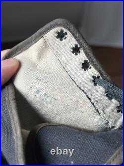 Rare Antique WW1 VTG Early 1910s Keds Champion Athletic Mens Shoes Sneakers USA