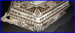 Rare Antique Wedgwood Tureen (Benares, early Pattern) 1850s- 1890s