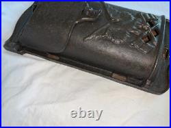 Rare Antique early 1900's Cast Iron House US Mail Mailbox Eagle & Crossed Flags Rare Antique early 1900's Cast Iron House US Mail Mailbox Eagle & Crossed Flags