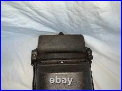 Rare Antique early 1900's Cast Iron House US Mail Mailbox Eagle & Crossed Flags Rare Antique early 1900's Cast Iron House US Mail Mailbox Eagle & Crossed Flags