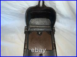 Rare Antique early 1900's Cast Iron House US Mail Mailbox Eagle & Crossed Flags Rare Antique early 1900's Cast Iron House US Mail Mailbox Eagle & Crossed Flags