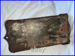 Rare Antique early 1900's Cast Iron House US Mail Mailbox Eagle & Crossed Flags Rare Antique early 1900's Cast Iron House US Mail Mailbox Eagle & Crossed Flags