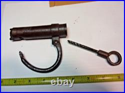 Rare Antique early 19th C American forged steel lock mechanism