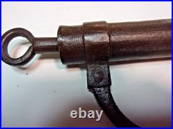 Rare Antique early 19th C American forged steel lock mechanism