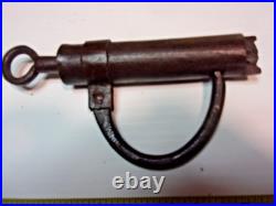 Rare Antique early 19th C American forged steel lock mechanism