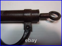 Rare Antique early 19th C American forged steel lock mechanism