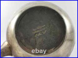 Rare Antique early 19th century brass teapot handcrafted with Moroccan stamp