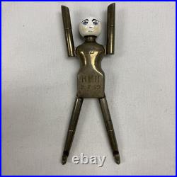 Rare Antique sterling silver Dutch Doll sugar tongs 1927