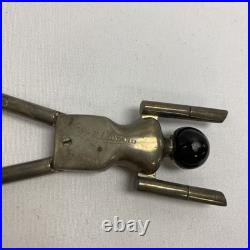 Rare Antique sterling silver Dutch Doll sugar tongs 1927