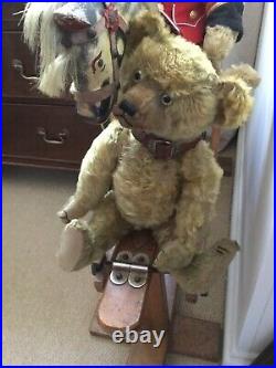 Rare Apha Farnell Bear Early 1920s. 16 Inches High