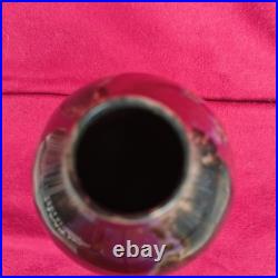 Rare Art Crafts Royal Doulton Flambe Vase 1910 Bone China England Antique
