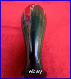 Rare Art Crafts Royal Doulton Flambe Vase 1910 Bone China England Antique