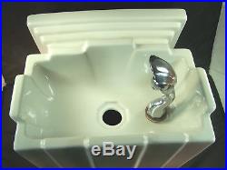 Rare Art Deco Style Porcelain Drinking Fountain Made in USA Early 1900's