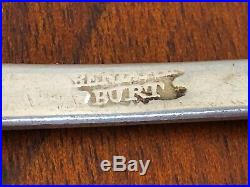 Rare Benjamin Burt Early American 18thc. Coin Silver Shellback Serving Spoon