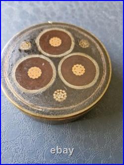 Rare Brass Early 20th Century Atlantic Power Cable Paper Weigt By Henley London