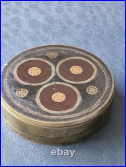 Rare Brass Early 20th Century Atlantic Power Cable Paper Weigt By Henley London