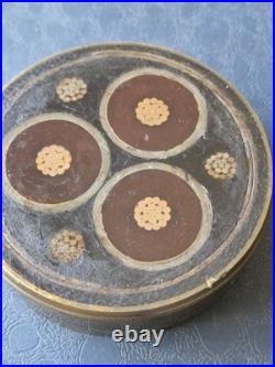 Rare Brass Early 20th Century Atlantic Power Cable Paper Weigt By Henley London