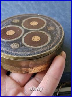 Rare Brass Early 20th Century Atlantic Power Cable Paper Weigt By Henley London