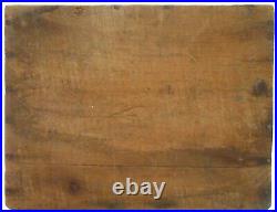 Rare C C Parsons Household Ammonia Early 20th C Antique Ink Stmpd Wd Bx Ad Crate