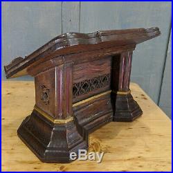 Rare Carved Early Robert Thompson The Mouseman Book Stand Book Holder Missal