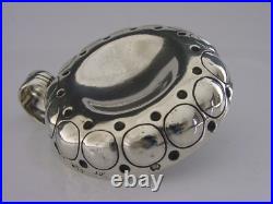 Rare Early 1768 French Antique Solid Sterling Silver Wine Taster Barware