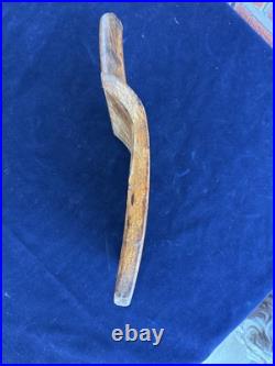 Rare Early 18thC Norwegian Treen Folk Art Washing Bat Banketre- Dated 1710