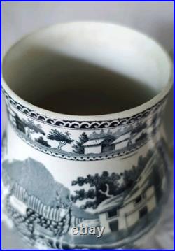 Rare Early 18th C. Leeds Transfer Coffee Pot