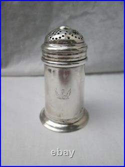 Rare Early 18th Century George I Silver Kitchen Pepper Pot. Makers Mark Only