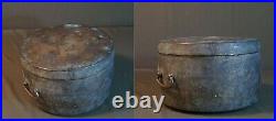 Rare Early 1900 Large Brass Rice Warmer Container BangJaYuGi Superb Sound