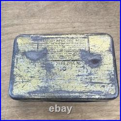 Rare! Early 1900's Antique Two Belles Nebraska Cigar Tobacco Tin