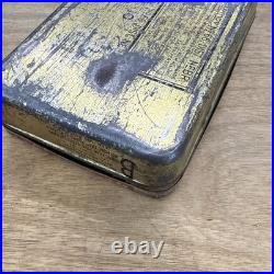 Rare! Early 1900's Antique Two Belles Nebraska Cigar Tobacco Tin