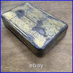 Rare! Early 1900's Antique Two Belles Nebraska Cigar Tobacco Tin