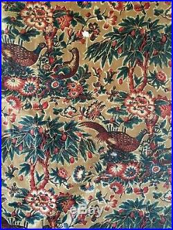 Rare Early 19th C. French or English Conversational Printed Chintz (2814)