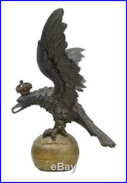 Rare Early 19th Century Carved Hapsburg Decorative Eagle