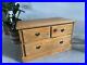 Rare_Early_20th_Century_2_over_1_pine_chest_of_drawers_Brass_Drop_Handles_01_eorz