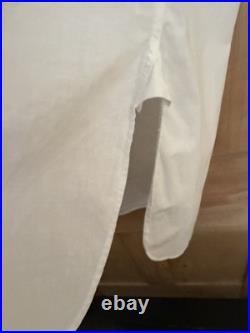 Rare Early 20th Century Antique Index Cotton Luxury Formal white Bib Shirt 15