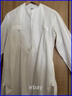 Rare Early 20th Century Antique Index Cotton Luxury Formal white Bib Shirt 15